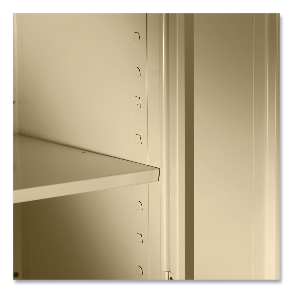 78" High Deluxe Cabinet, 36w x 24d x 78h, Light Gray - 