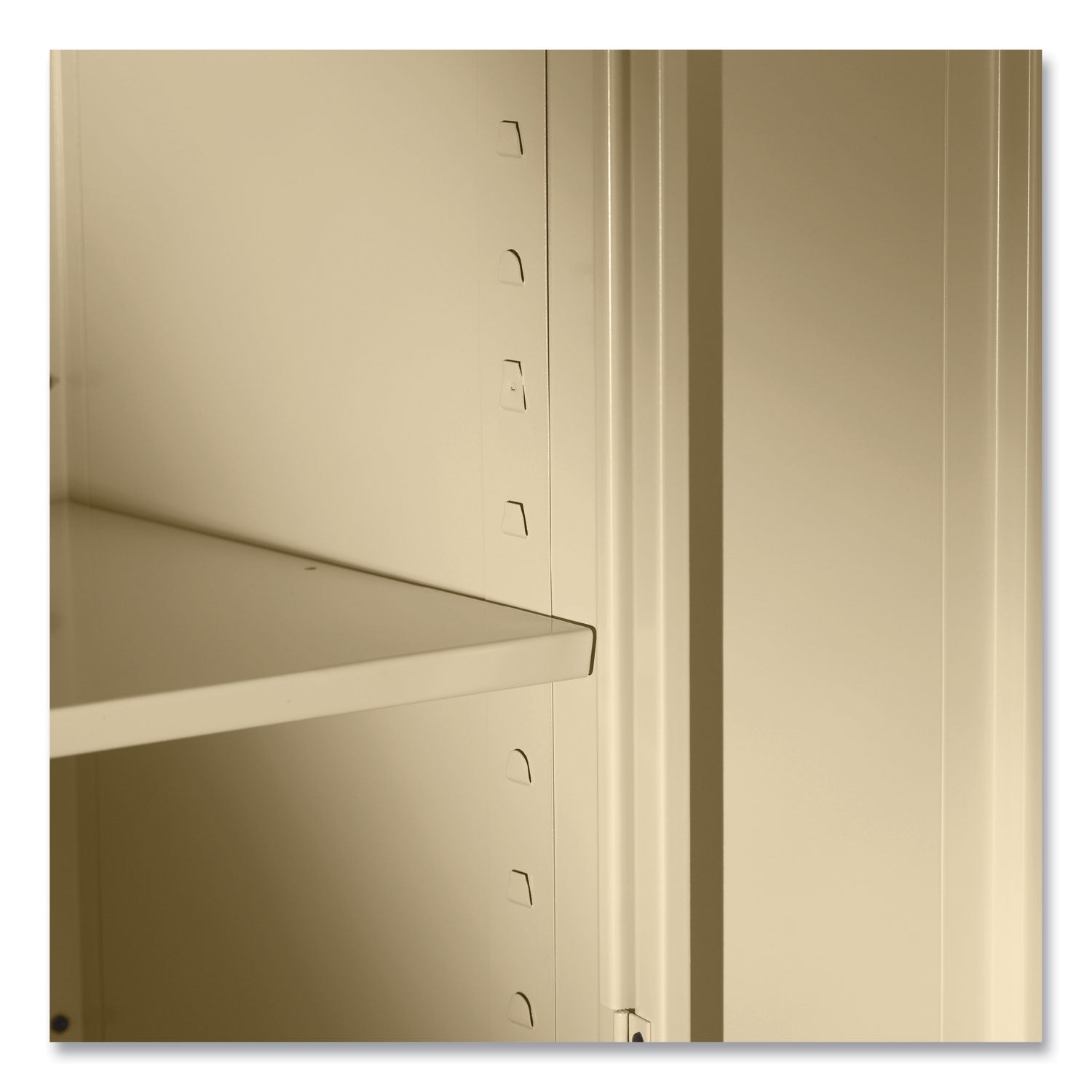 78" High Deluxe Cabinet, 36w x 24d x 78h, Light Gray - 