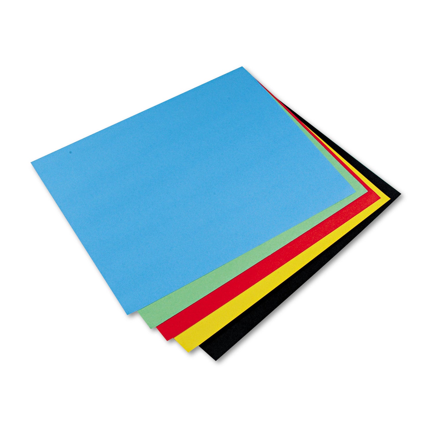 Four-Ply Railroad Board, 22 x 28, Assorted, 25/Carton - 