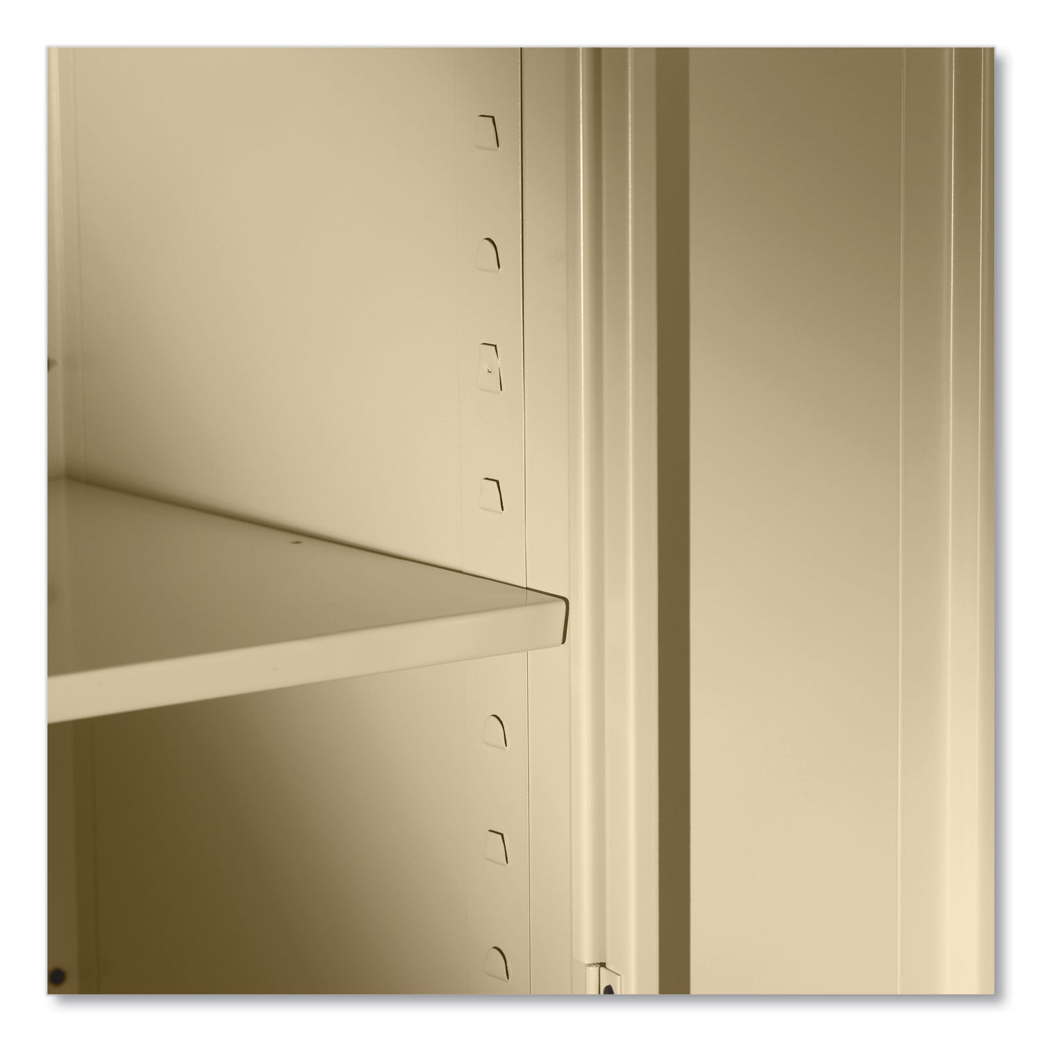 72" High Standard Cabinet (Unassembled), 36w x 18d x 72h, Putty - 