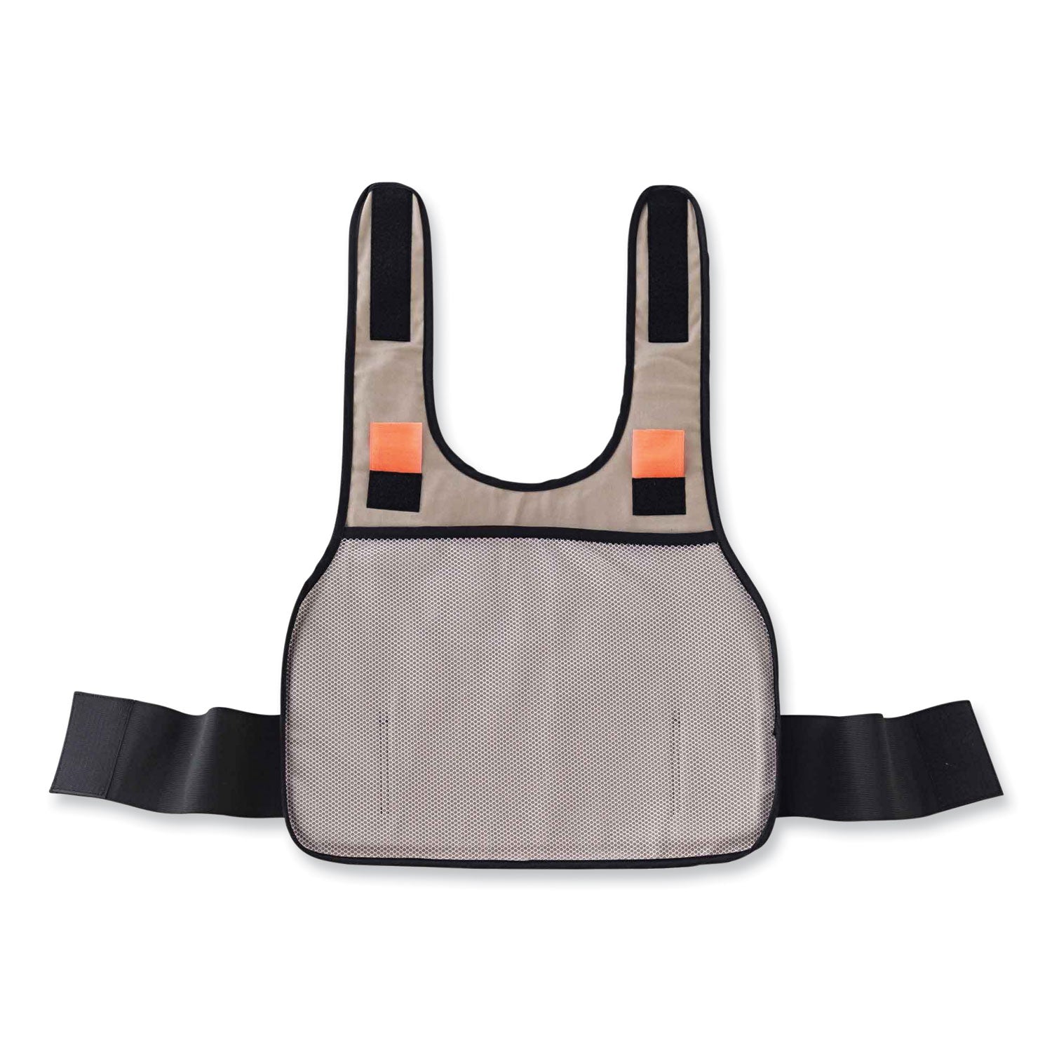 Chill-Its 6235 Standard Phase Change Cooling Vest, Cotton, Small/Medium, Khaki, Ships in 1-3 Business Days