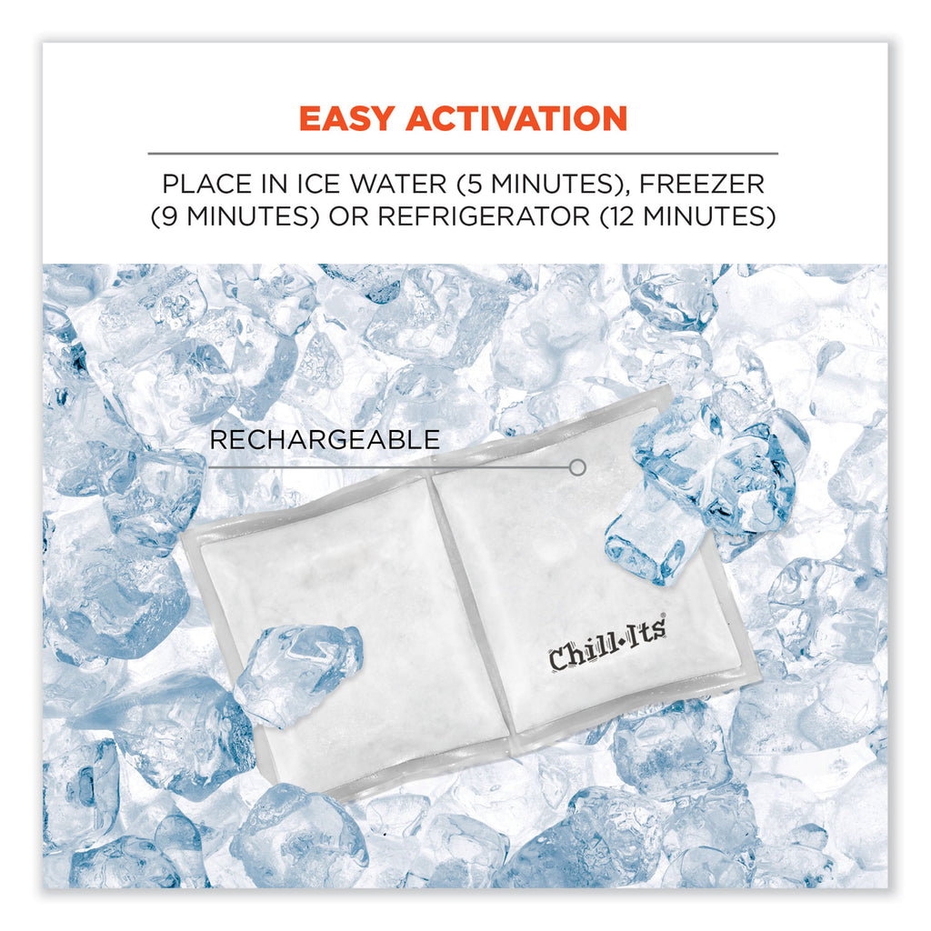Chill-Its 6283 Rechargeable Phase Change Ice Pack, 3 x 6, Ships in 1-3 Business Days
