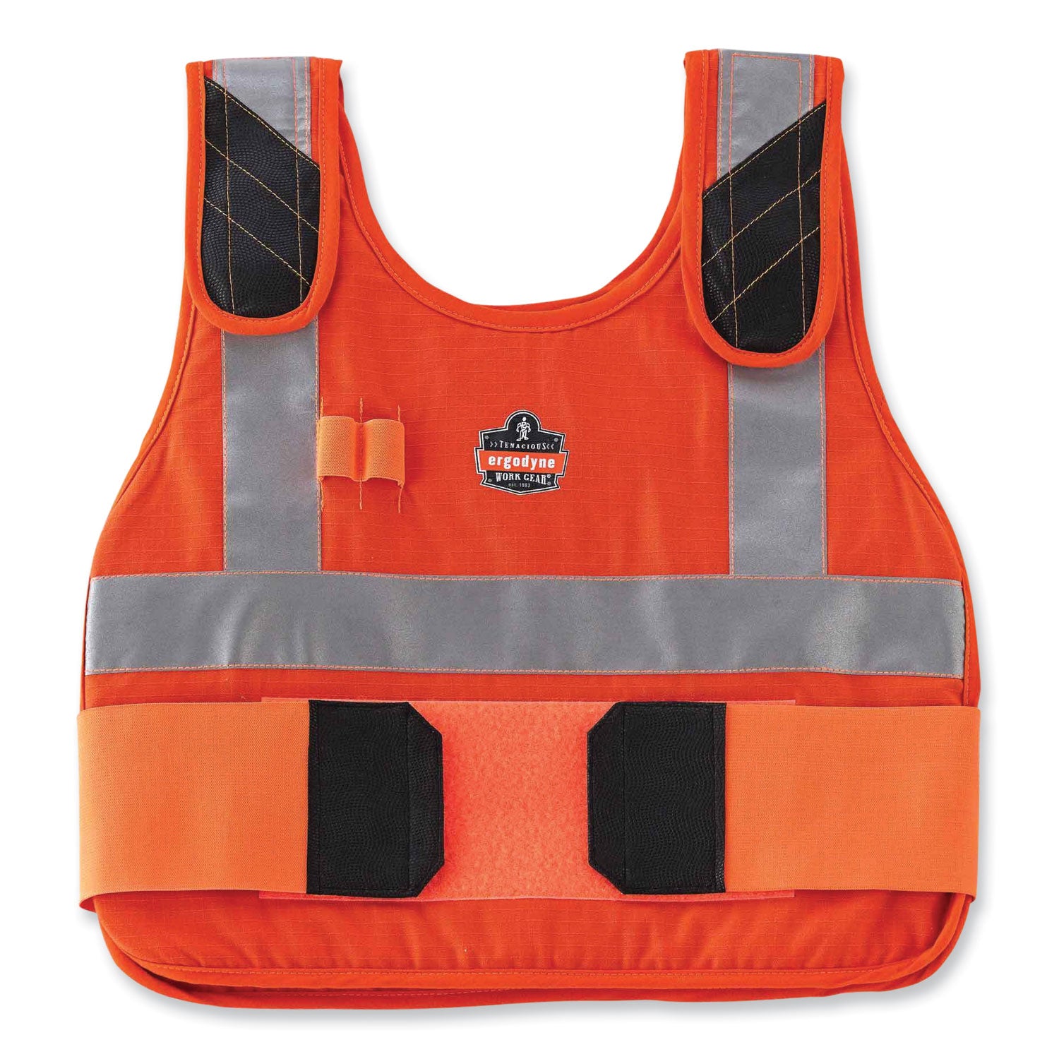 chill-its-6215-premium-fr-phase-change-cooling-vest-w-packs-modacrylic-cotton-small-med-orange-ships-in-1-3-business-days_ego12220 - 1