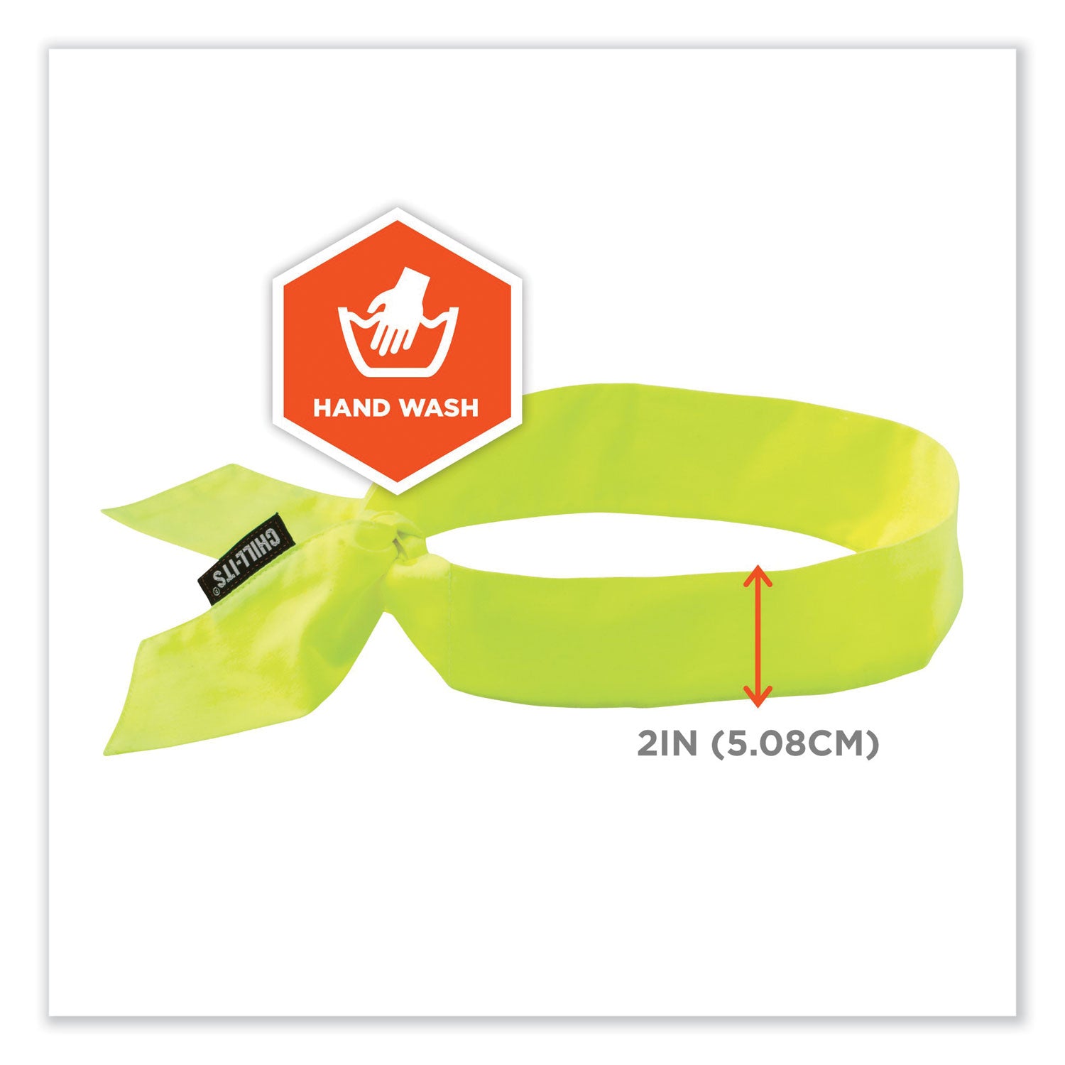 chill-its-6700-cooling-bandana-polymer-tie-headband-one-size-fits-most-lime-ships-in-1-3-business-days_ego12301 - 7