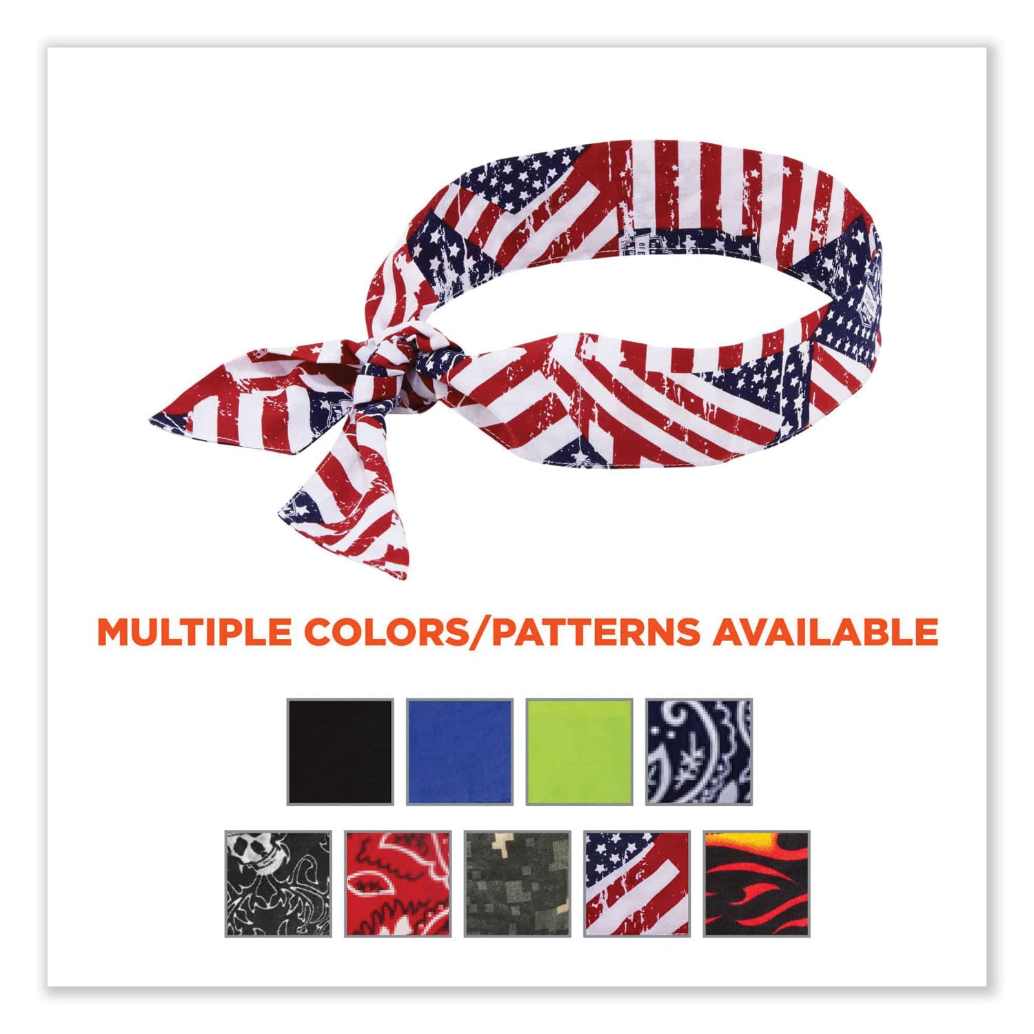 chill-its-6700-cooling-bandana-polymer-tie-headband-one-size-fits-most-stars-and-stripes-ships-in-1-3-business-days_ego12303 - 5