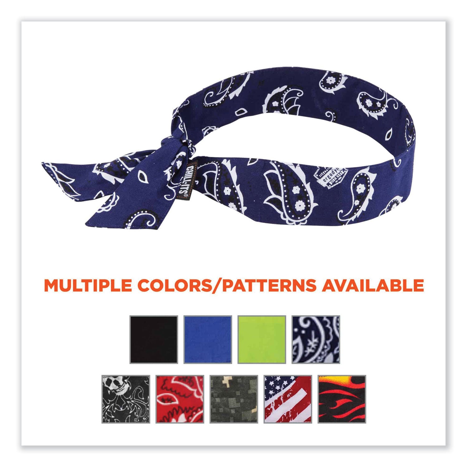 chill-its-6700-cooling-bandana-polymer-tie-headband-one-size-fits-most-navy-western-ships-in-1-3-business-days_ego12306 - 5