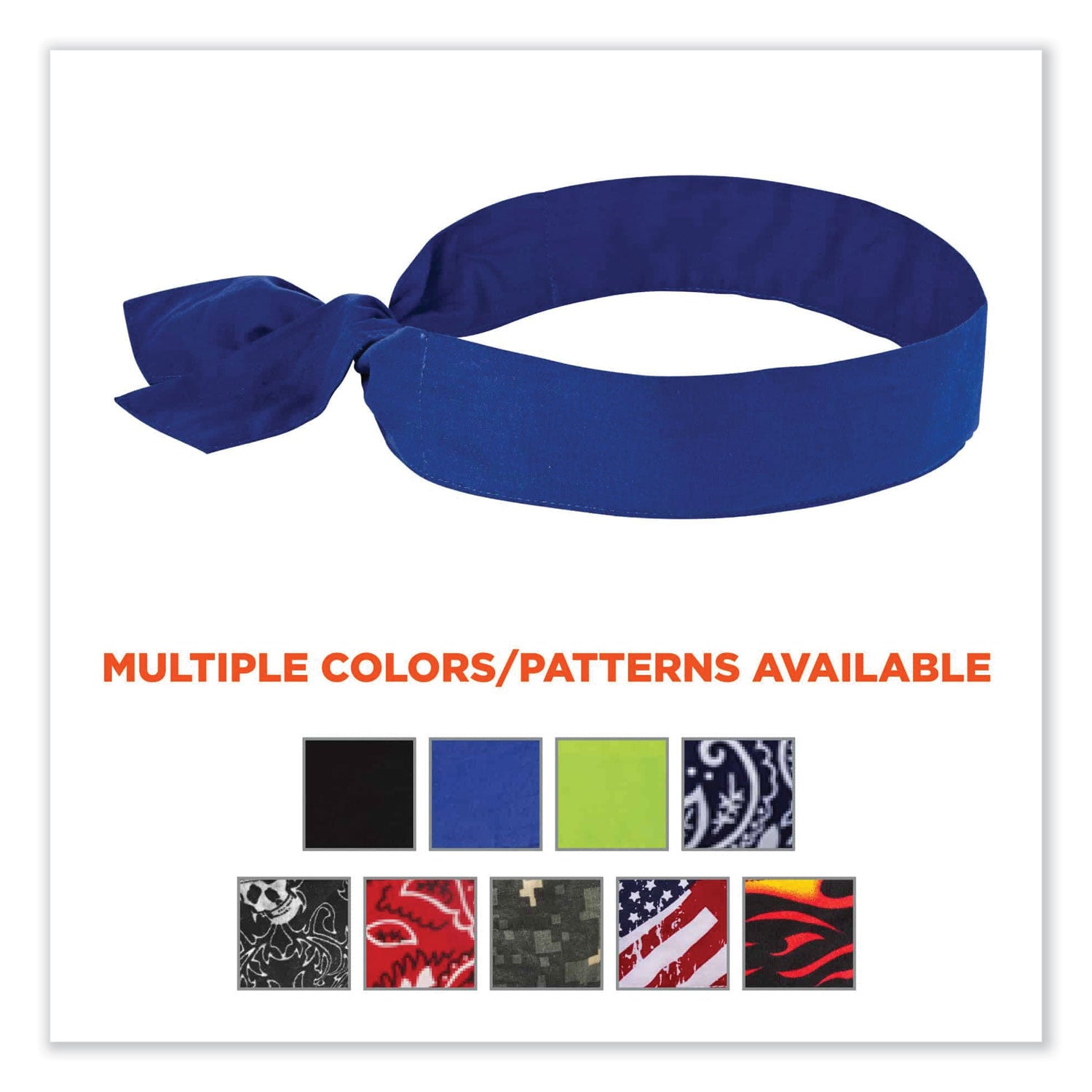 chill-its-6700-cooling-bandana-polymer-tie-headband-one-size-fits-most-solid-blue-ships-in-1-3-business-days_ego12307 - 5