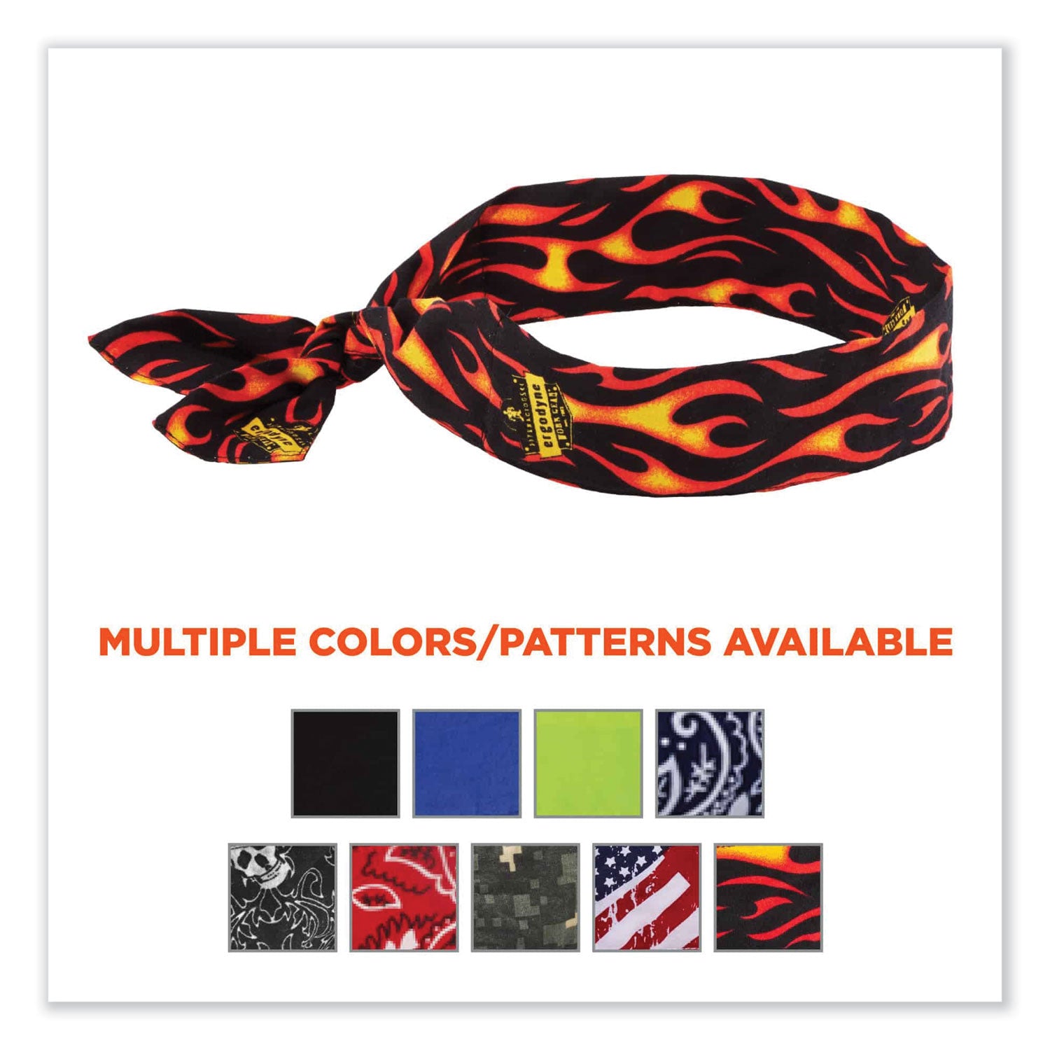 chill-its-6700-cooling-bandana-polymer-tie-headband-one-size-fits-most-flames-ships-in-1-3-business-days_ego12341 - 5