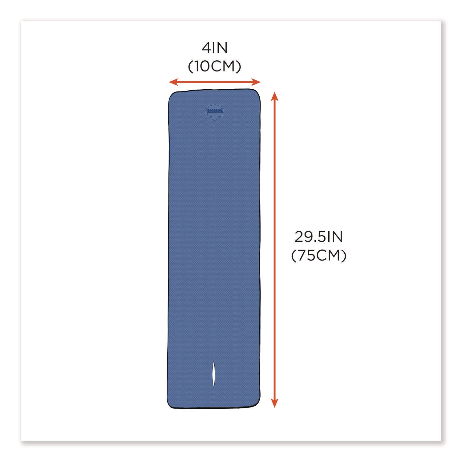 Chill-Its 6603 Evaporative PVA Cooling Band, 29.5 x 4, One Size Fits Most, PVA, Blue, Ships in 1-3 Business Days
