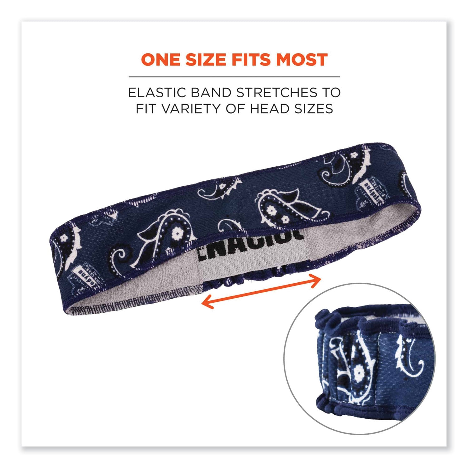chill-its-6605-high-performance-cotton-terry-cloth-sweatband-one-size-fits-most-navy-western-ships-in-1-3-business-days_ego12424 - 3