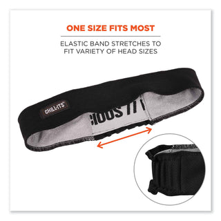 chill-its-6605-high-perform-terry-cloth-sweatband-cotton-terry-cloth-one-size-fits-most-black-ships-in-1-3-business-days_ego12433 - 3