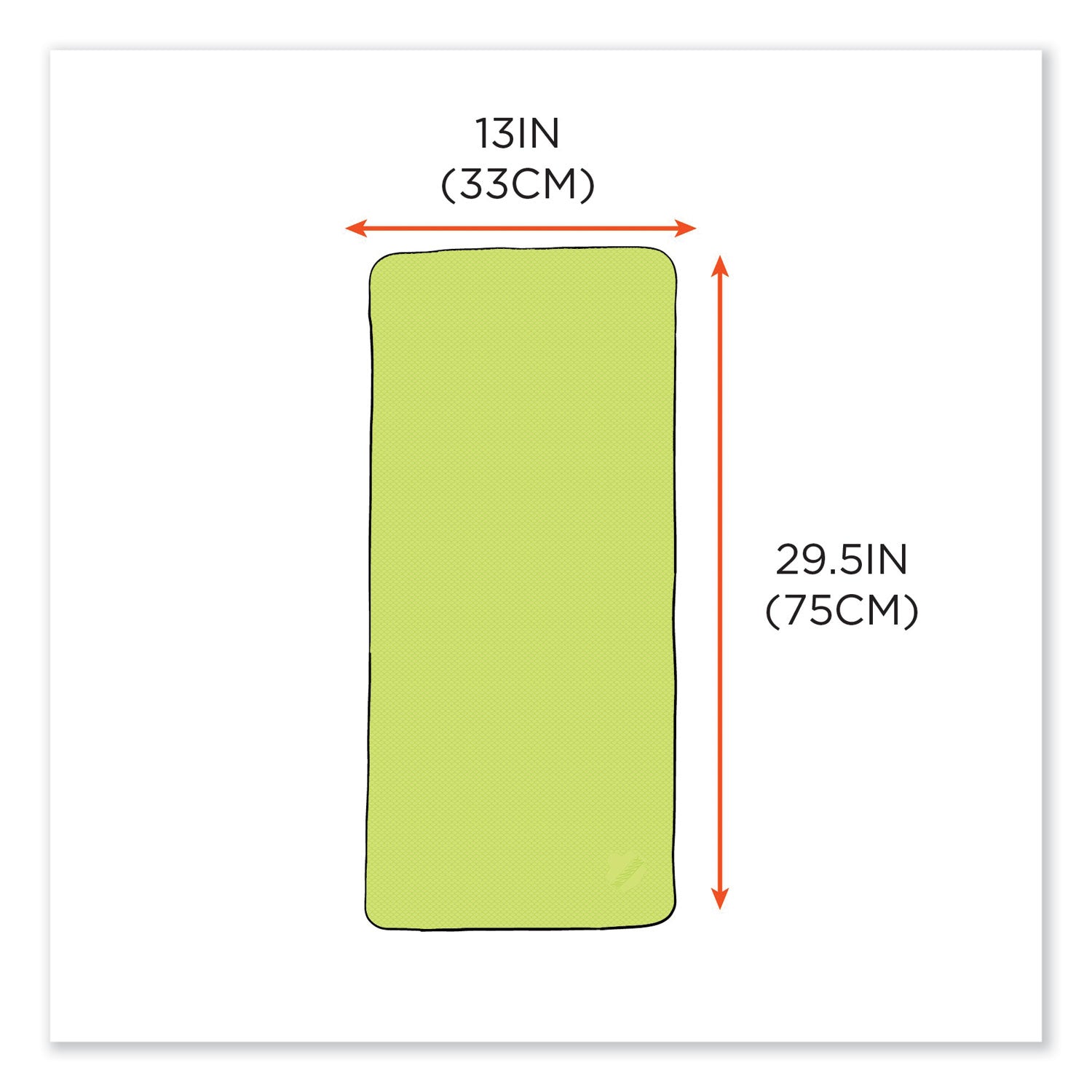 chill-its-6602-evaporative-pva-cooling-towel-295-x-13-one-size-fits-most-pva-hi-vis-lime-ships-in-1-3-business-days_ego12439 - 6