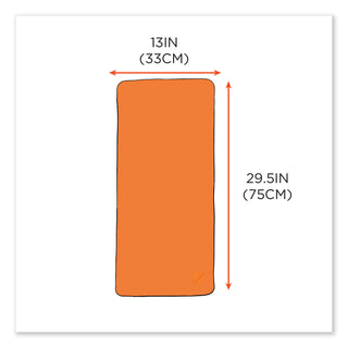 chill-its-6602-evaporative-pva-cooling-towel-295-x-13-one-size-fits-most-pva-orange-ships-in-1-3-business-days_ego12441 - 6