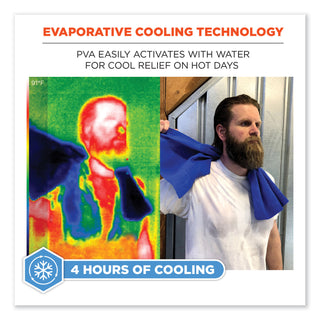 chill-its-6602-evaporative-pva-cooling-towel-295-x-13-one-size-fits-most-pva-pink-ships-in-1-3-business-days_ego12442 - 2