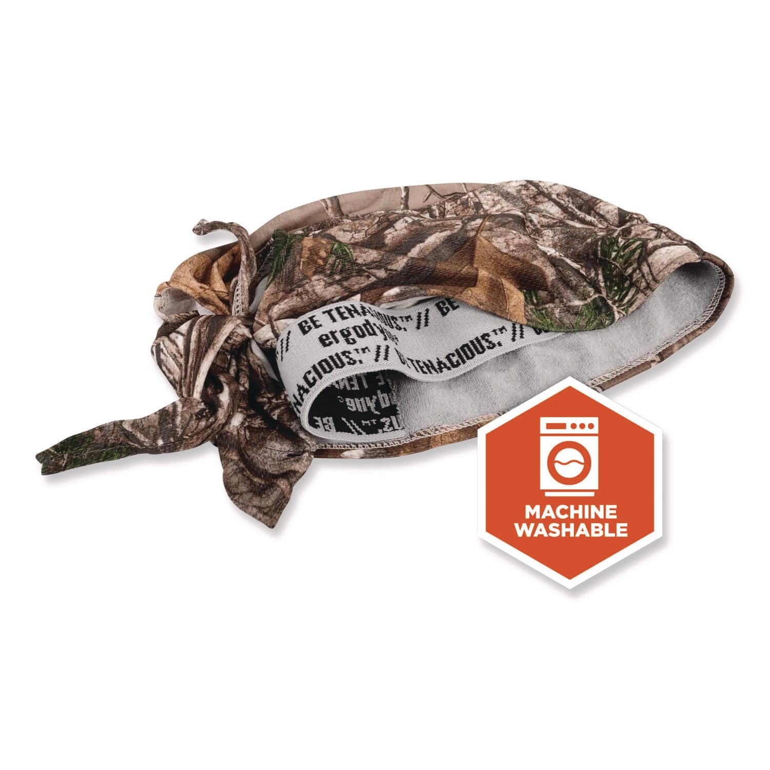 Chill-Its 6615 High-Performance Bandana Doo Rag w/Terry Cloth Sweatband, One Size, RealTree Xtra, Ships in 1-3 Business Days