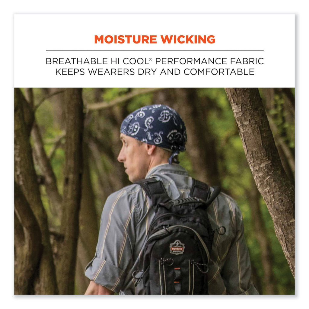 chill-its-6615-high-perform-bandana-doo-rag-with-terry-cloth-sweatband-one-size-fits-most-blue-ships-in-1-3-business-days_ego12481 - 2