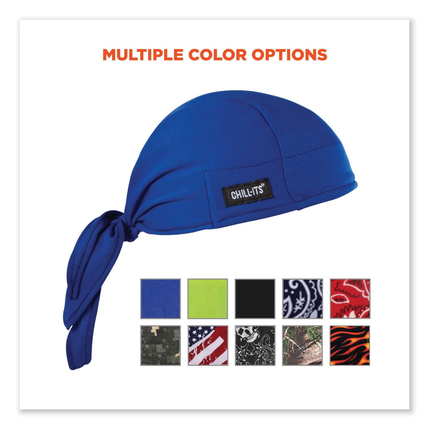 chill-its-6615-high-perform-bandana-doo-rag-with-terry-cloth-sweatband-one-size-fits-most-blue-ships-in-1-3-business-days_ego12481 - 5