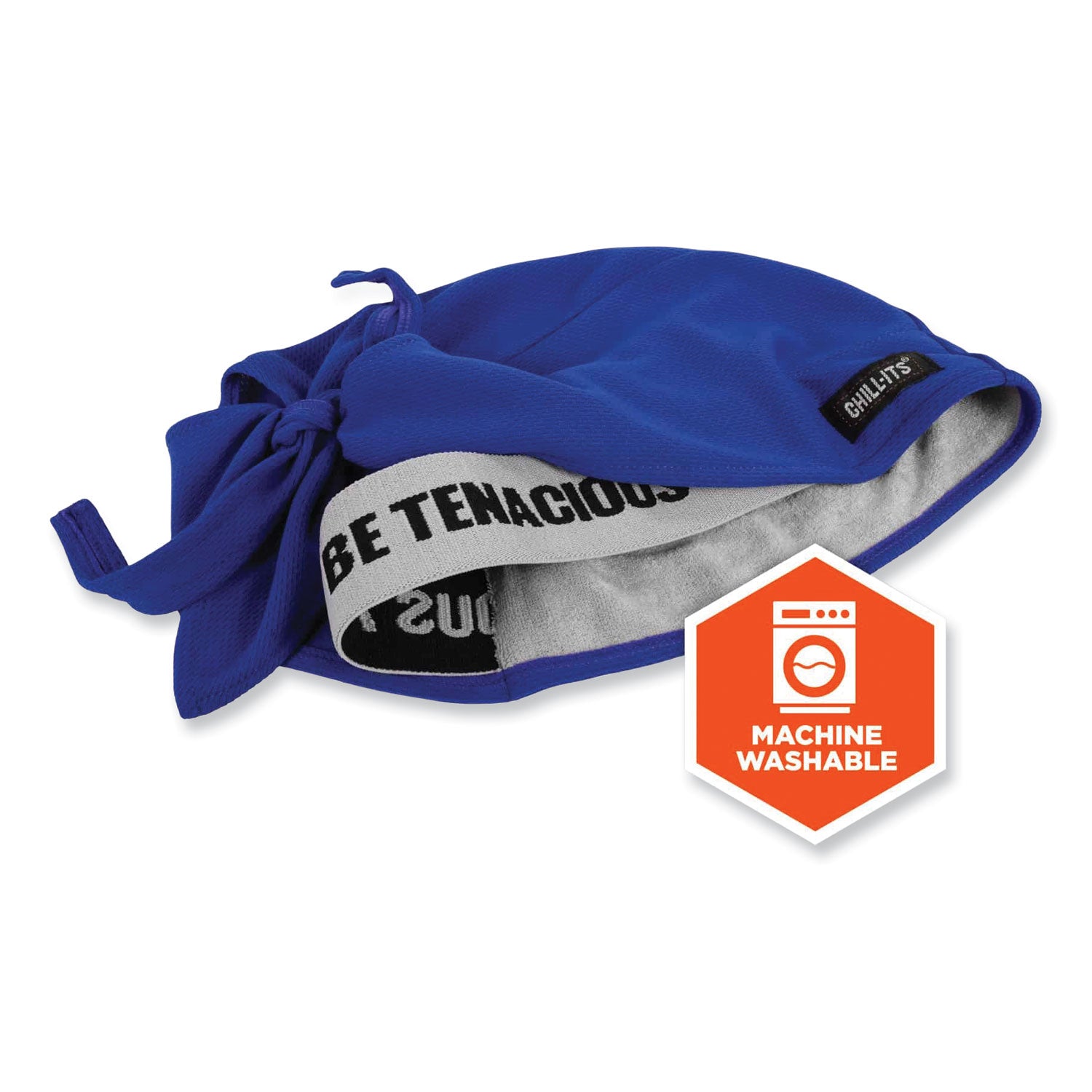 chill-its-6615-high-perform-bandana-doo-rag-with-terry-cloth-sweatband-one-size-fits-most-blue-ships-in-1-3-business-days_ego12481 - 6