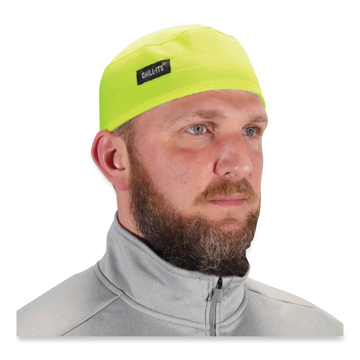 chill-its-6630-high-performance-terry-cloth-skull-cap-polyester-one-size-fits-most-lime-ships-in-1-3-business-days_ego12505 - 5