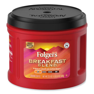 Folgers Ground Breakfast Blend Coffee - Mild - 22.6 oz - 1 Each