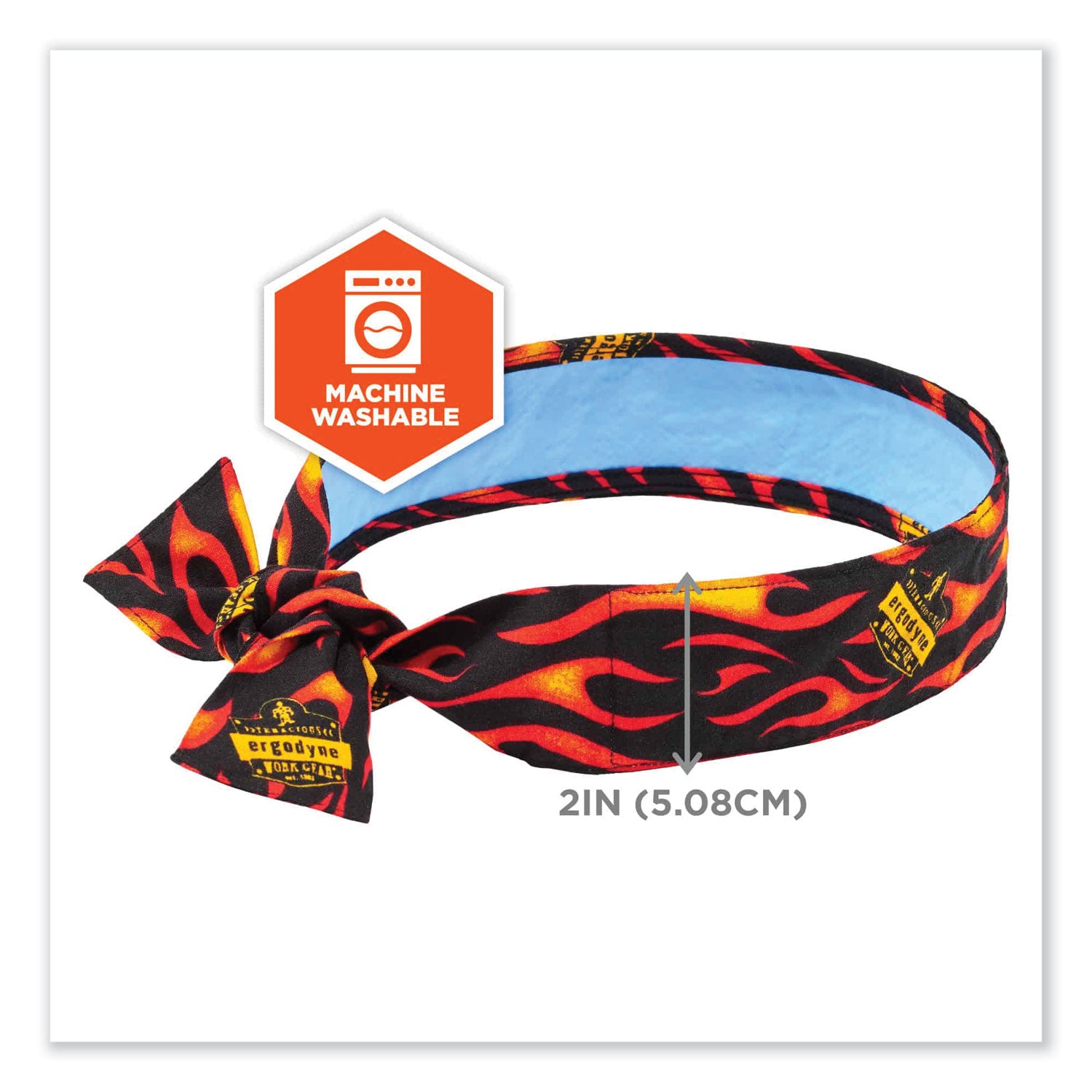 chill-its-6700ct-cooling-bandana-pva-tie-headband-one-size-fits-most-flames-ships-in-1-3-business-days_ego12568 - 7