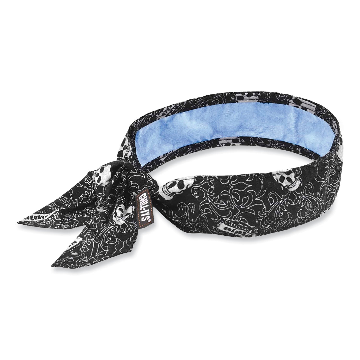 chill-its-6700ct-cooling-bandana-pva-tie-headband-one-size-fits-most-skulls-ships-in-1-3-business-days_ego12569 - 1