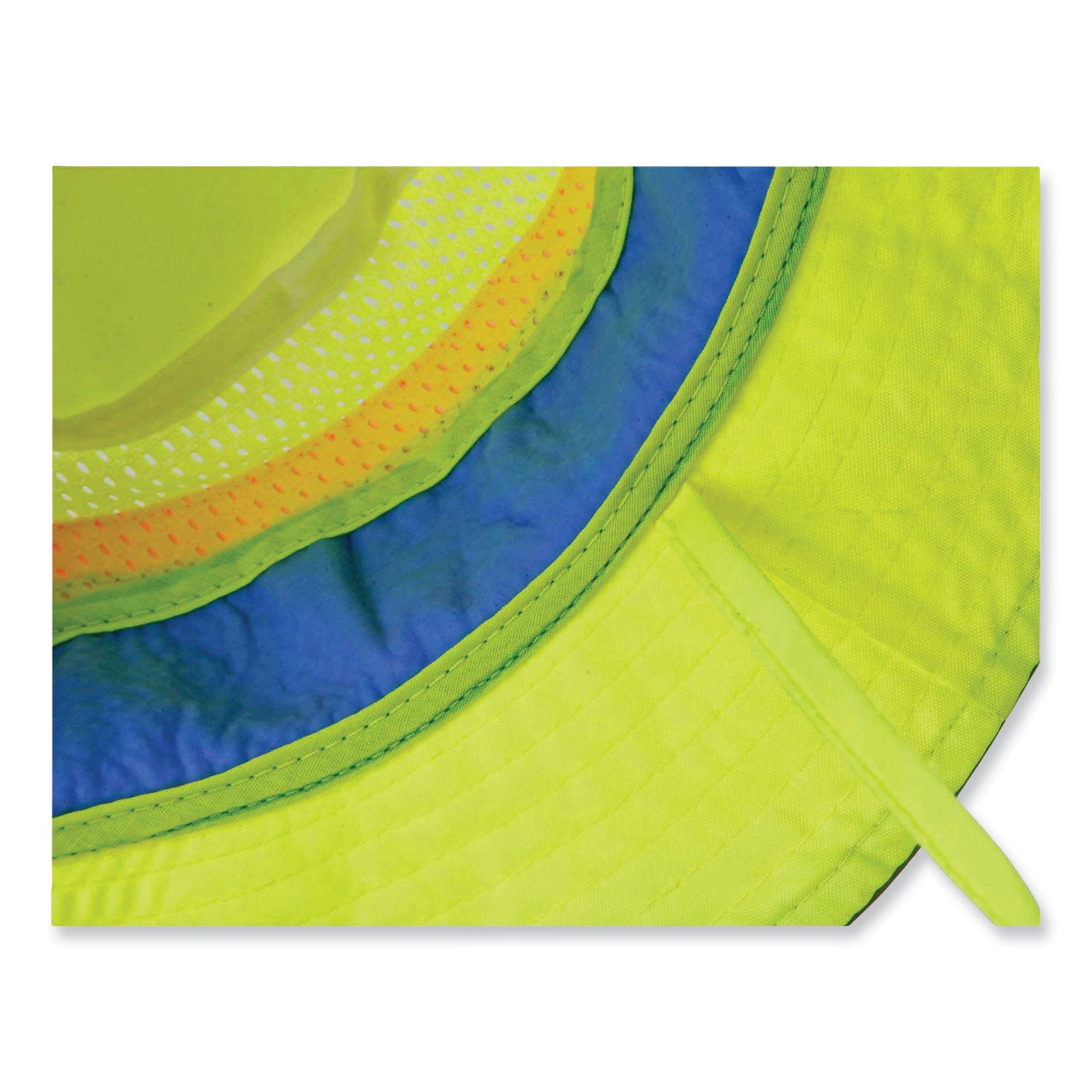 Chill-Its 8935CT Hi-Vis PVA Ranger Sun Hat, Small/Medium, Lime, Ships in 1-3 Business Days