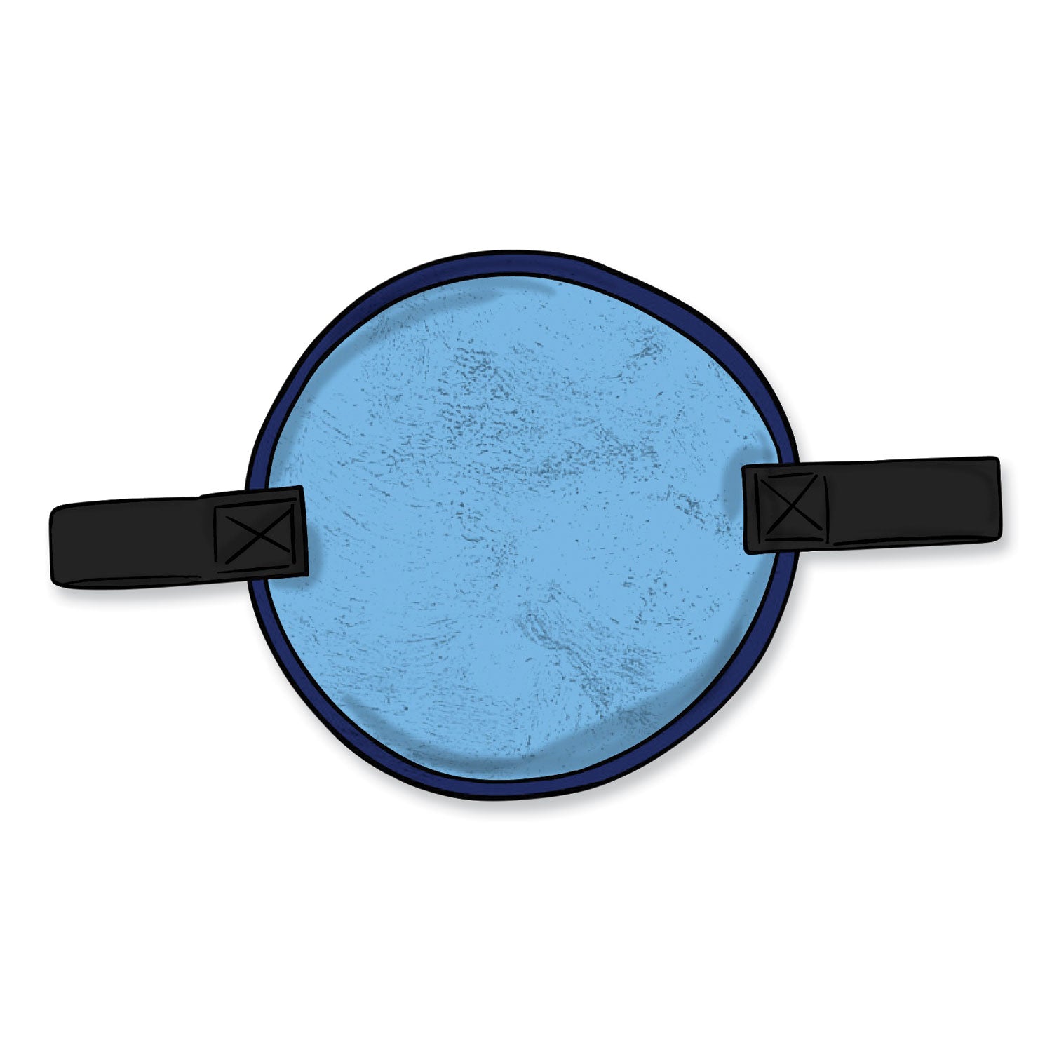 chill-its-6715ct-hard-hat-cooling-pad--pva-7-x-65-blue-ships-in-1-3-business-days_ego12597 - 1