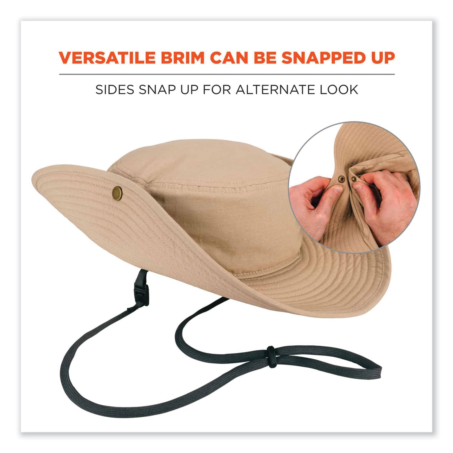 chill-its-8936-lightweight-mesh-paneling-ranger-hat-small-medium-khaki-ships-in-1-3-business-days_ego12598 - 5