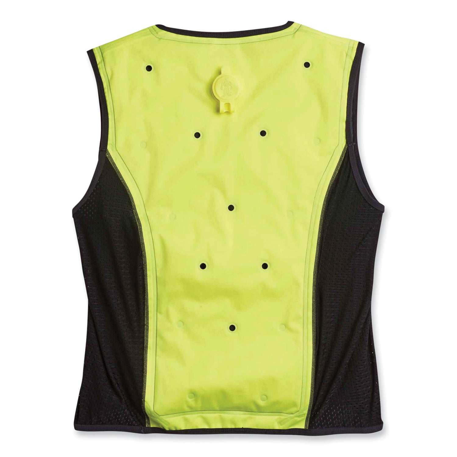 Chill-Its 6685 Premium Dry Evaporative Cooling Vest with Zipper, Nylon, 3X-Large, Lime, Ships in 1-3 Business Days