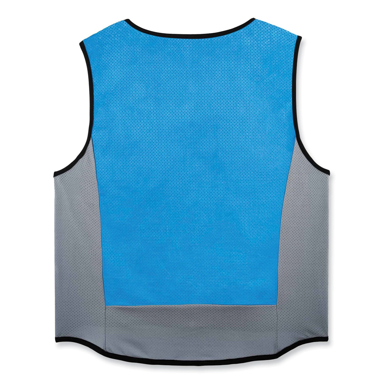 Chill-Its 6667 Wet Evaporative PVA Cooling Vest with Zipper, PVA, 2X-Large, Blue, Ships in 1-3 Business Days