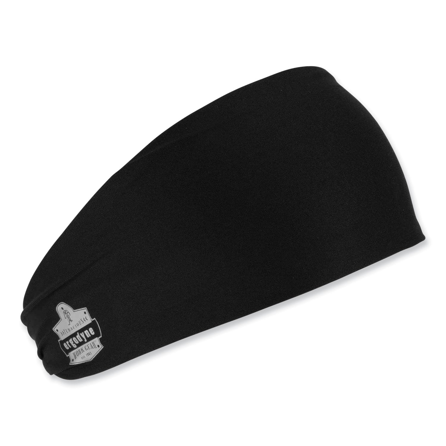 chill-its-6634-performance-knit-cooling-headband-polyester-spandex-one-size-fits-most-black-ships-in-1-3-business-days_ego12702 - 1