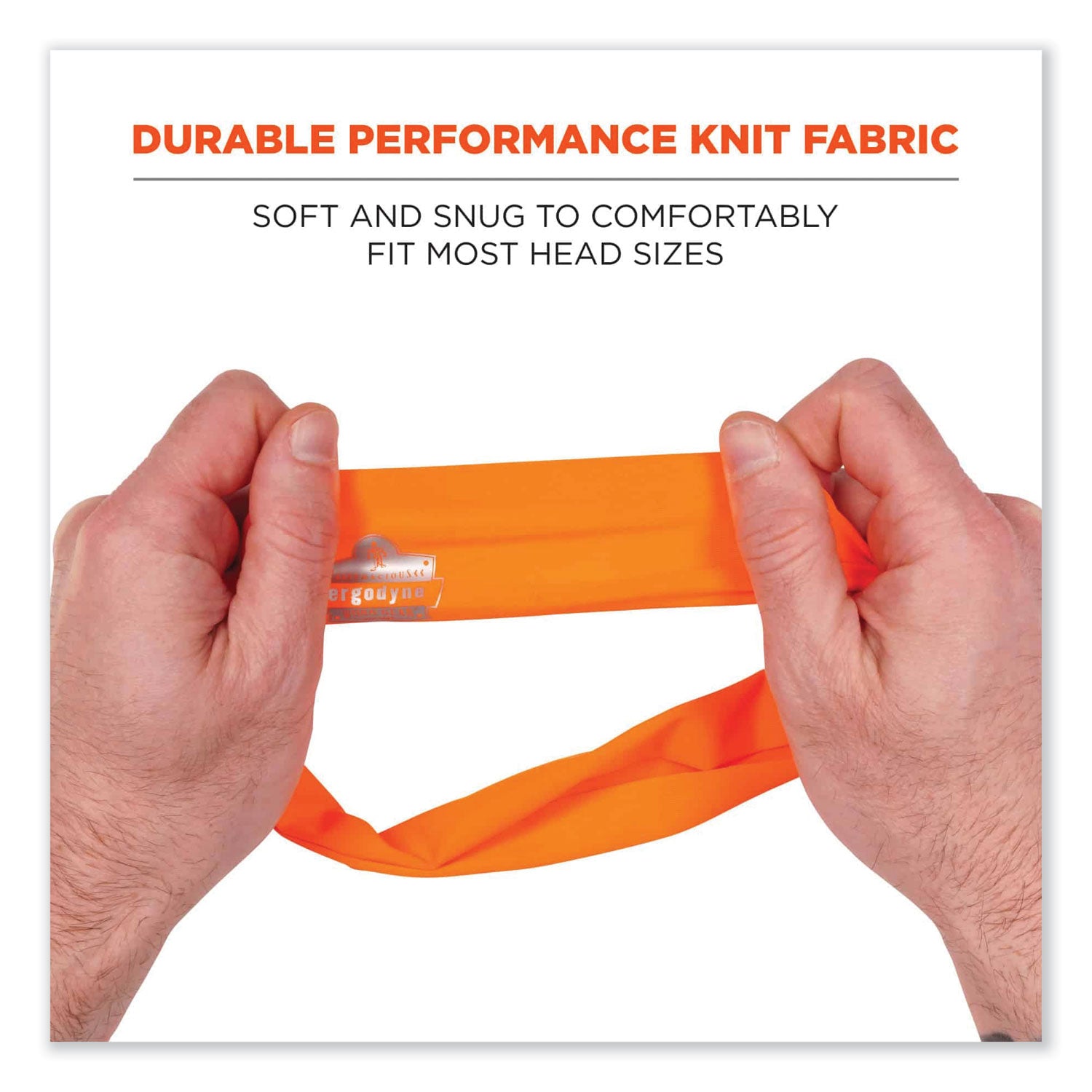 chill-its-6634-performance-knit-cooling-headband-polyester-spandex-one-size-fits-most-orange-ships-in-1-3-business-days_ego12704 - 3