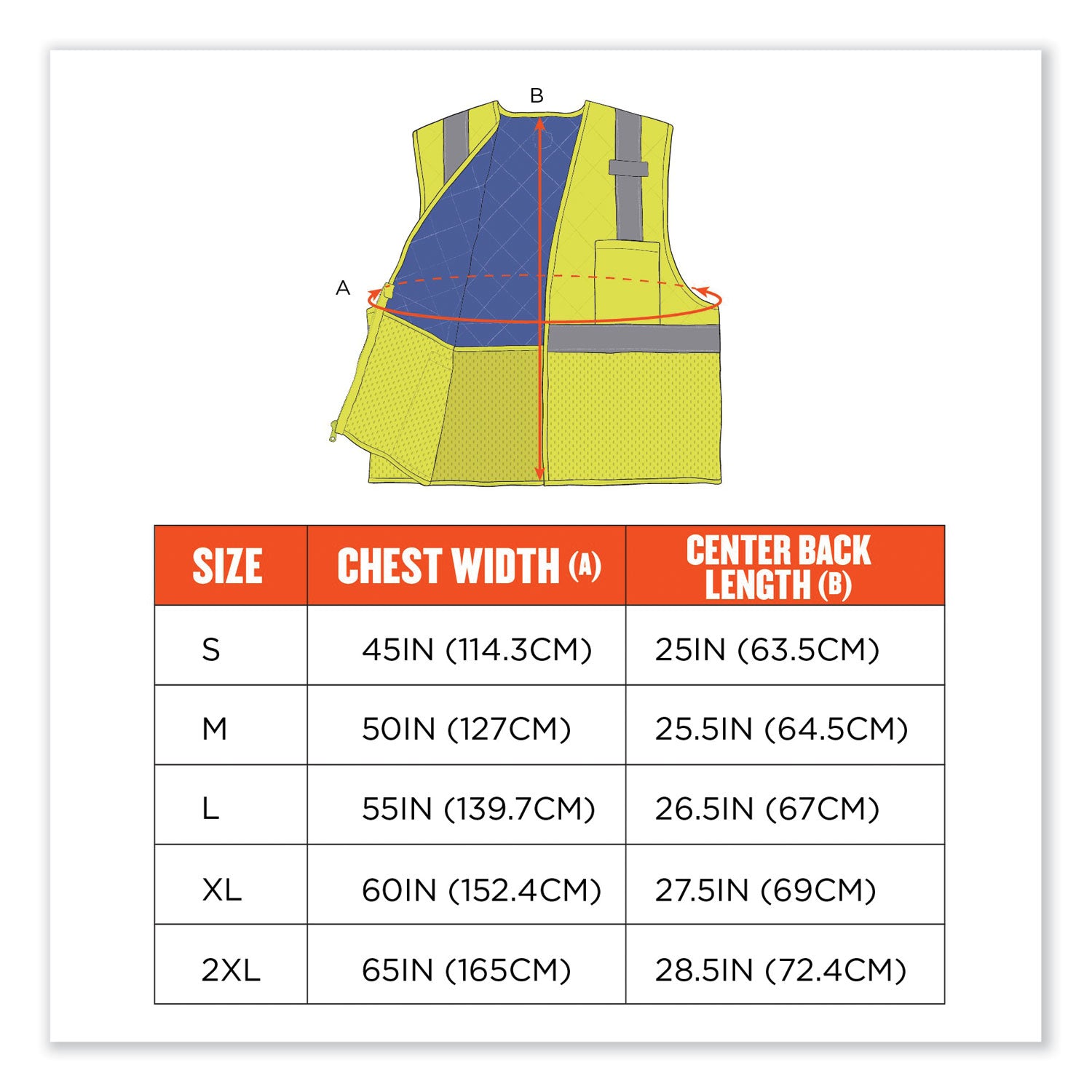 chill-its-6668-class-2-hi-vis-safety-cooling-vest-polymer-large-lime-ships-in-1-3-business-days_ego12714 - 7