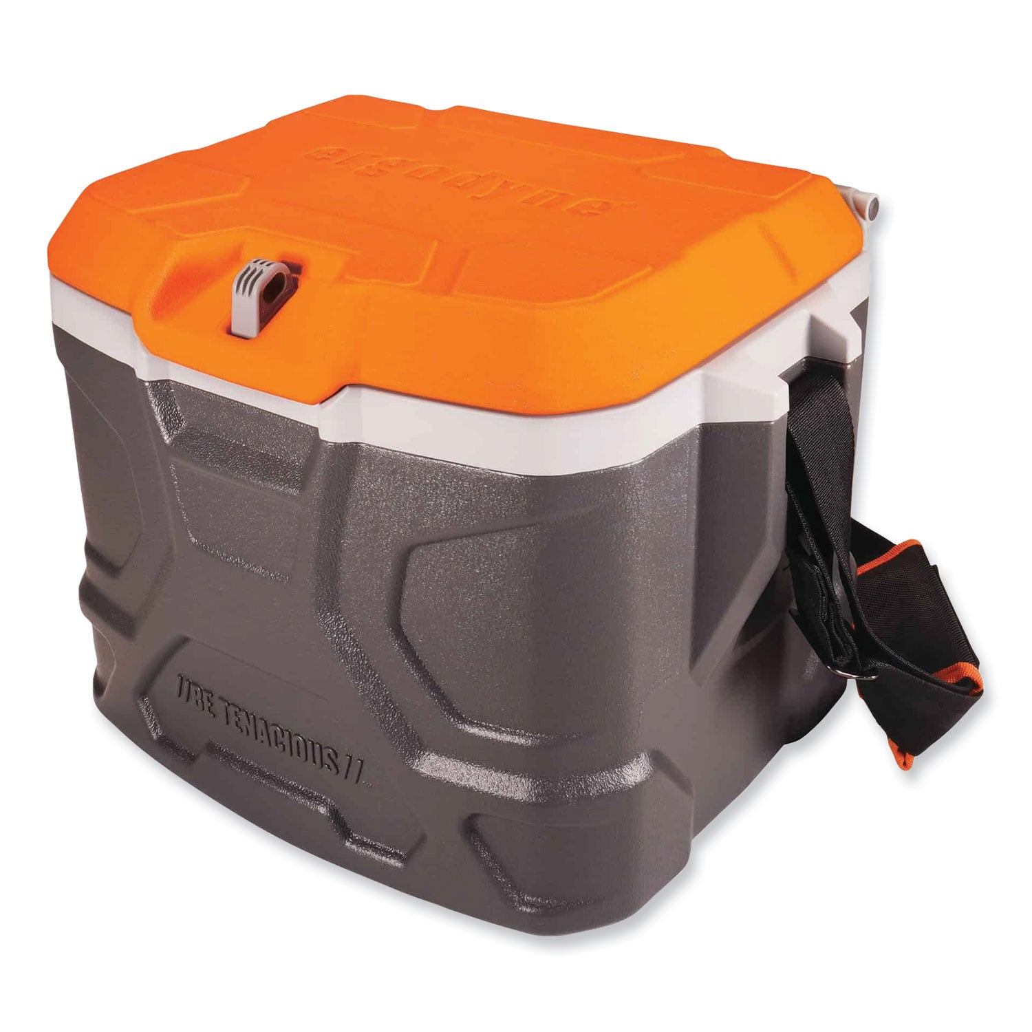 chill-its-5170-17-quart-industrial-hard-sided-cooler-orange-gray-ships-in-1-3-business-days_ego13170 - 1