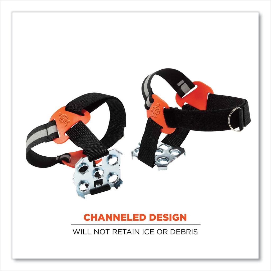 Trex 6315 Strap-On Heel Ice Cleats, X-Large, Black, Pair, Ships in 1-3 Business Days