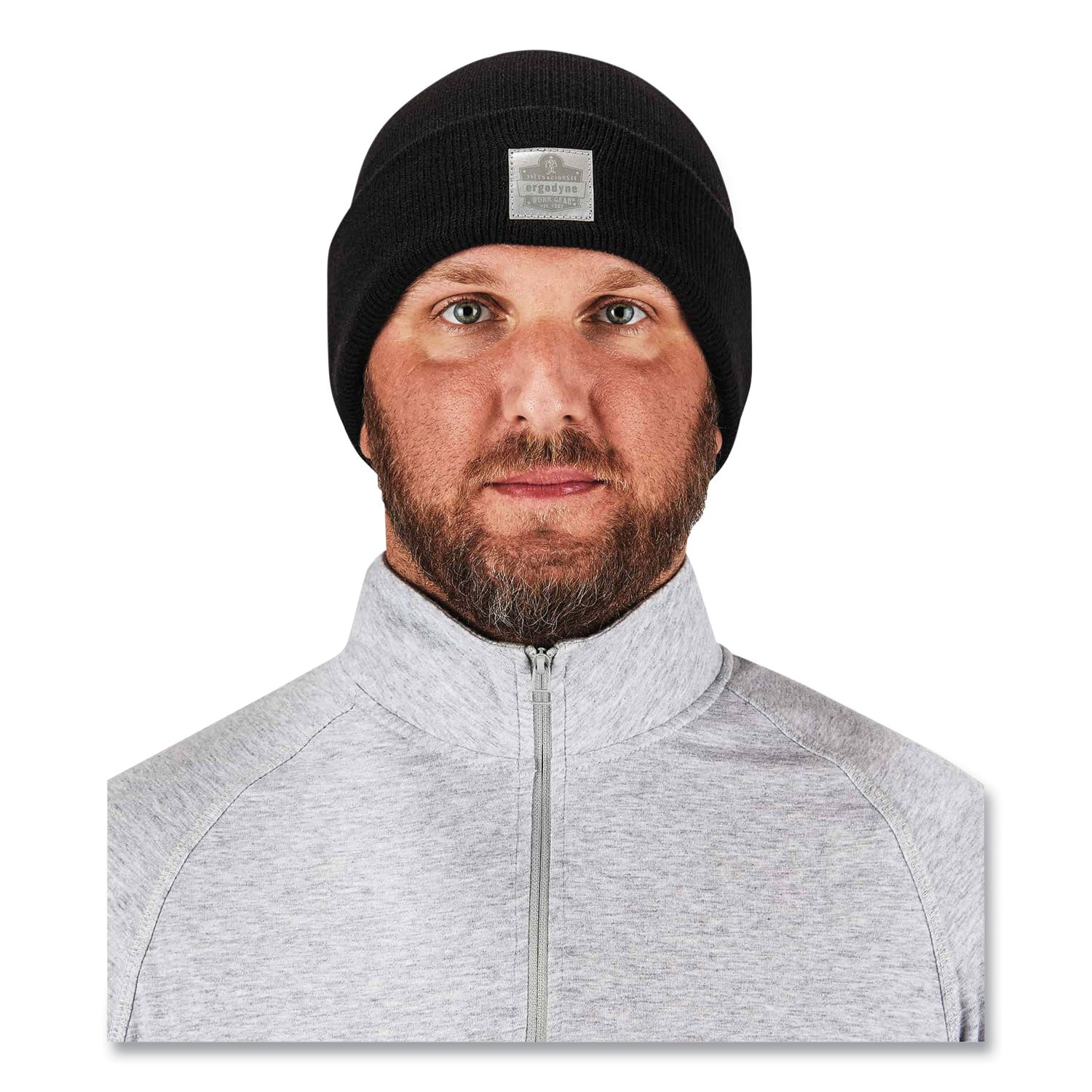 N-Ferno 6806 Cuffed Rib Knit Winter Hat, One Size Fits Most, Black, Ships in 1-3 Business Days