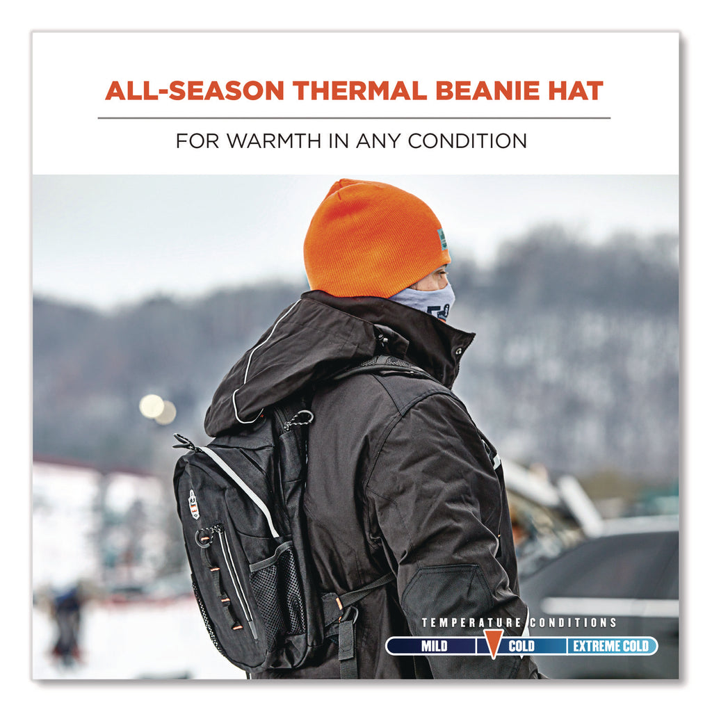 N-Ferno 6812 Rib Knit Beanie, One Size Fits Most, Black, Ships in 1-3 Business Days