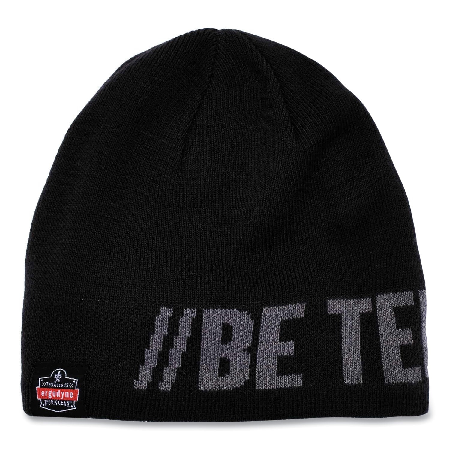 n-ferno-6819bt-be-tenacious-beanie-one-size-fits-most-charcoal-ships-in-1-3-business-days_ego16819bt - 1