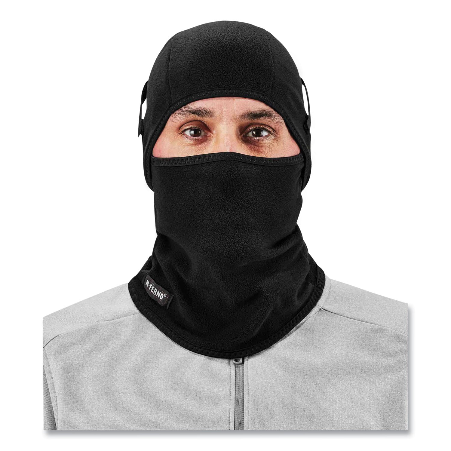 n-ferno-6826-2-piece-fleece-balaclava-face-mask-one-size-fits-most-black-ships-in-1-3-business-days_ego16826 - 4