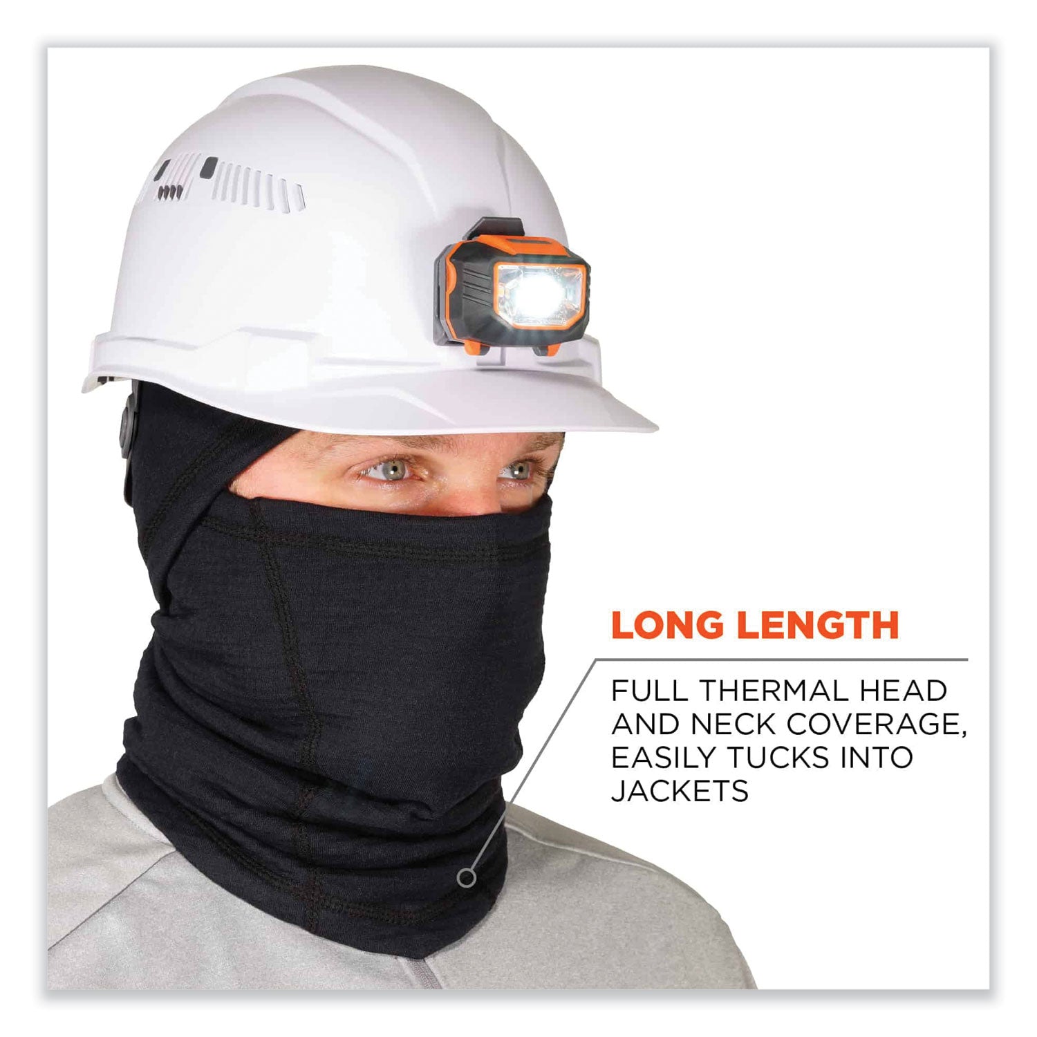N-Ferno 6847 FR Dual Compliant Balaclava Face Mask, Polartec FR Power Grid Fleece, One Size, Black,Ships in 1-3 Business Days