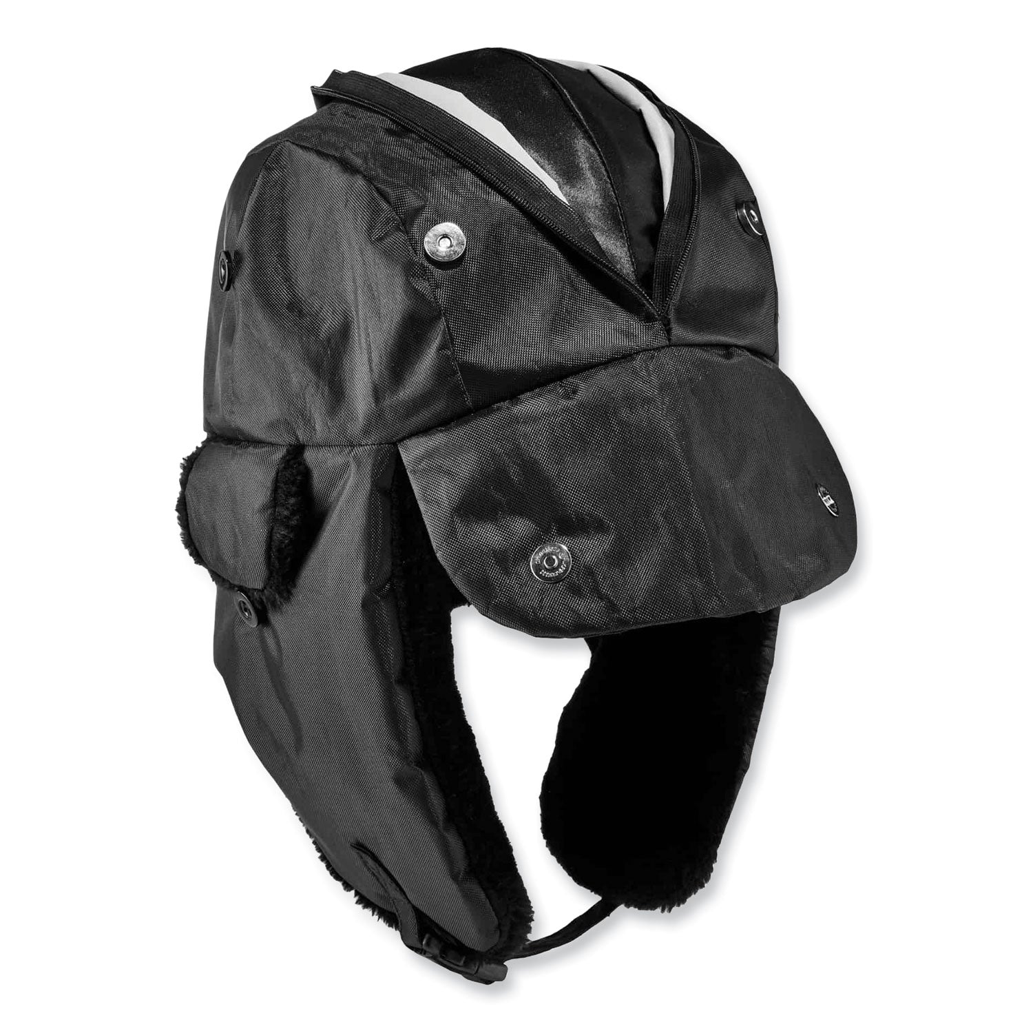 n-ferno-6802z-zippered-trapper-hat-small-medium-black-ships-in-1-3-business-days_ego16857 - 1