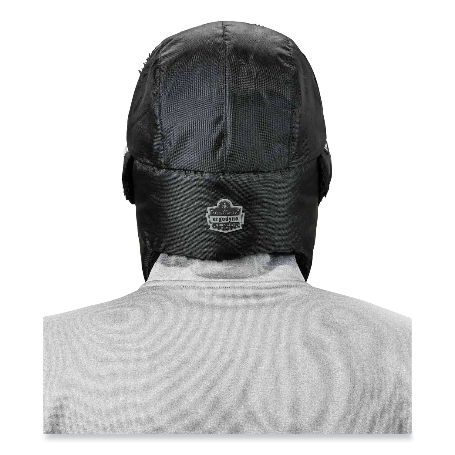 N-Ferno 6802Z Zippered Trapper Hat, Small/Medium, Black, Ships in 1-3 Business Days