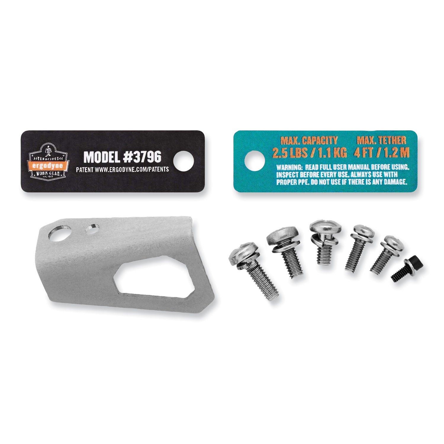 Squids 3796 Drill and Impact Driver Tool Trap Bracket, 3 x 6 x 0.75, Ships in 1-3 Business Days