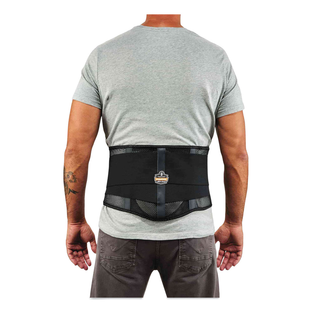 ProFlex 1051 Mesh Back Support, Large, 34" to 38" Waist, Black, Ships in 1-3 Business Days