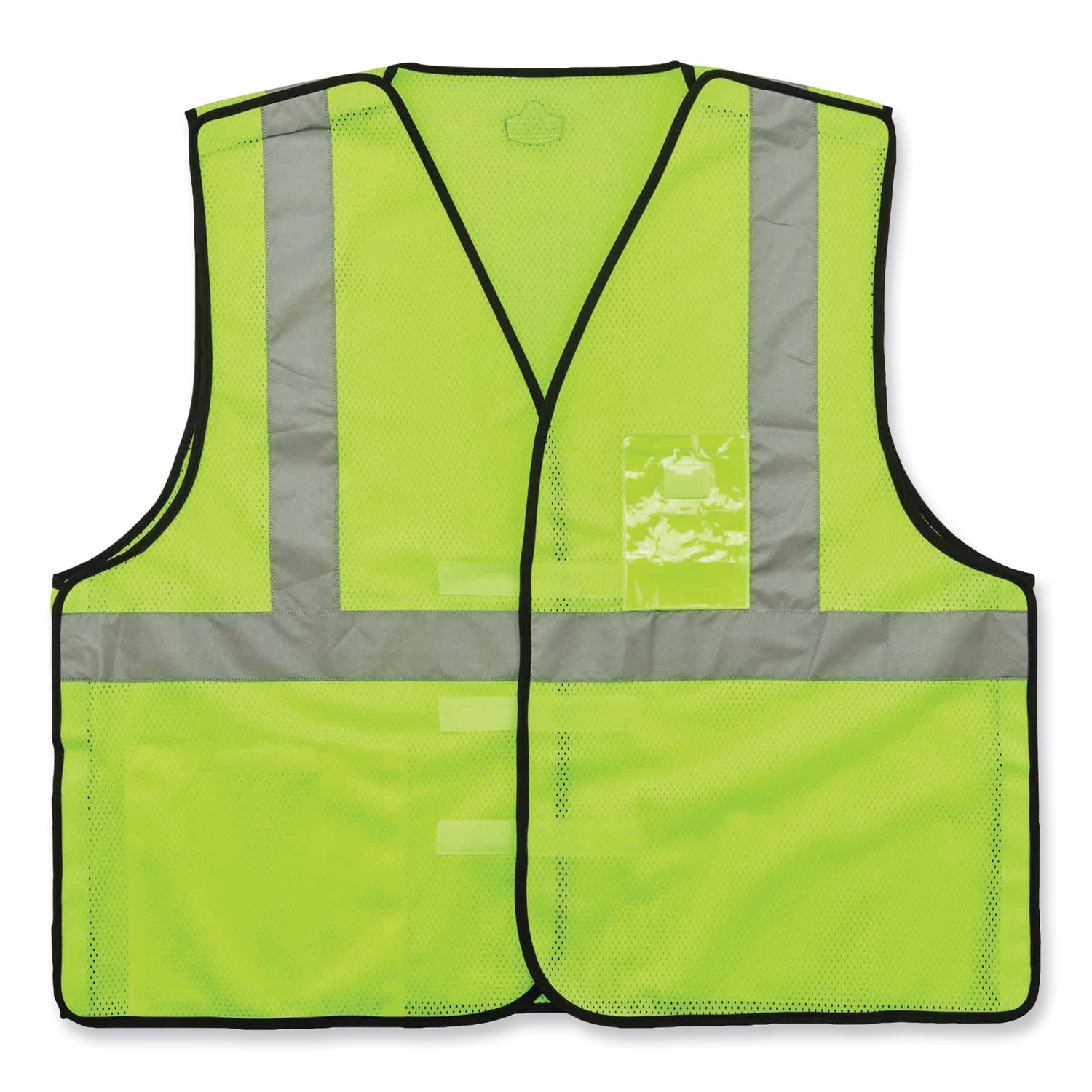 glowear-8216ba-class-2-breakaway-mesh-id-holder-vest-polyester-4x-large-5x-large-lime-ships-in-1-3-business-days_ego21099 - 1