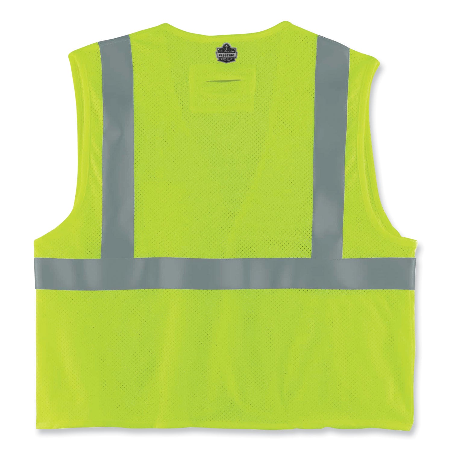 GloWear 8260FRHL Class 2 FR Safety Hook and Loop Vest, Modacrylic/Kevlar, 4X-Large/5X-Large, Lime, Ships in 1-3 Business Days