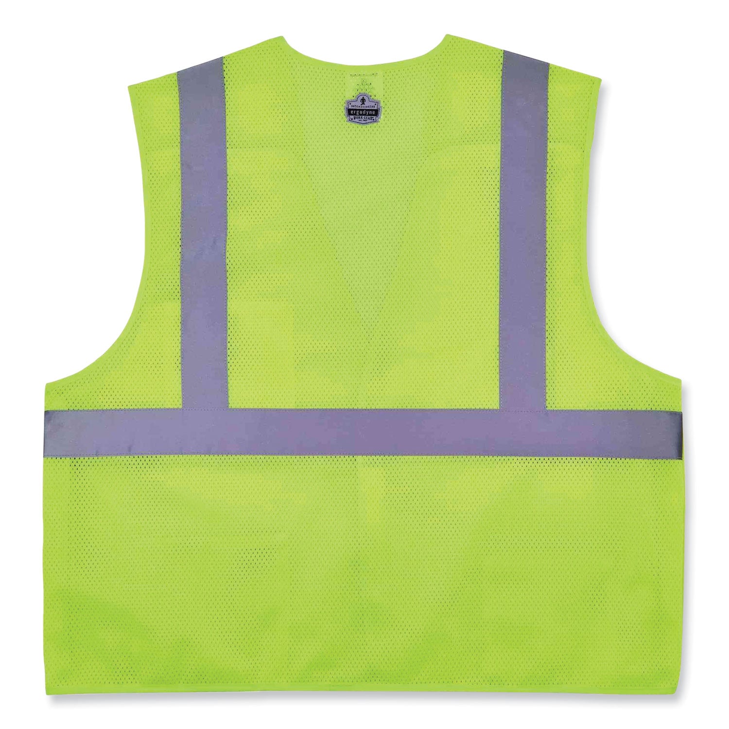 glowear-8217ba-class-2-breakaway-mesh-vest-polyester-small-medium-lime-ships-in-1-3-business-days_ego21523 - 2