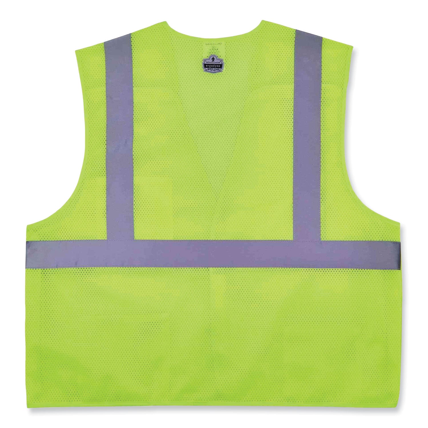 GloWear 8217BA Class 2 Breakaway Mesh Vest, Polyester, Small/Medium, Lime, Ships in 1-3 Business Days