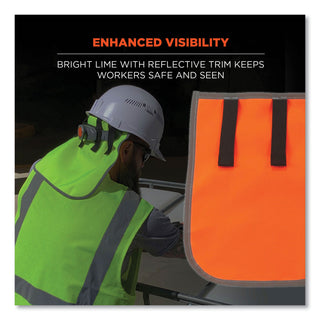 glowear-8006-hi-vis-hard-hat-neck-shade-1225-x-105-orange-ships-in-1-3-business-days_ego29061 - 3